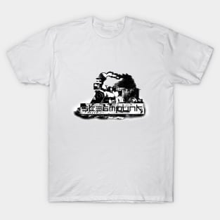 Steampunk - Steam Locomotive T-Shirt